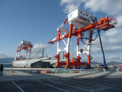 四川碼頭起重機